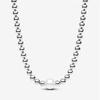 Treated Freshwater Pearl Bead Necklace 393176C01