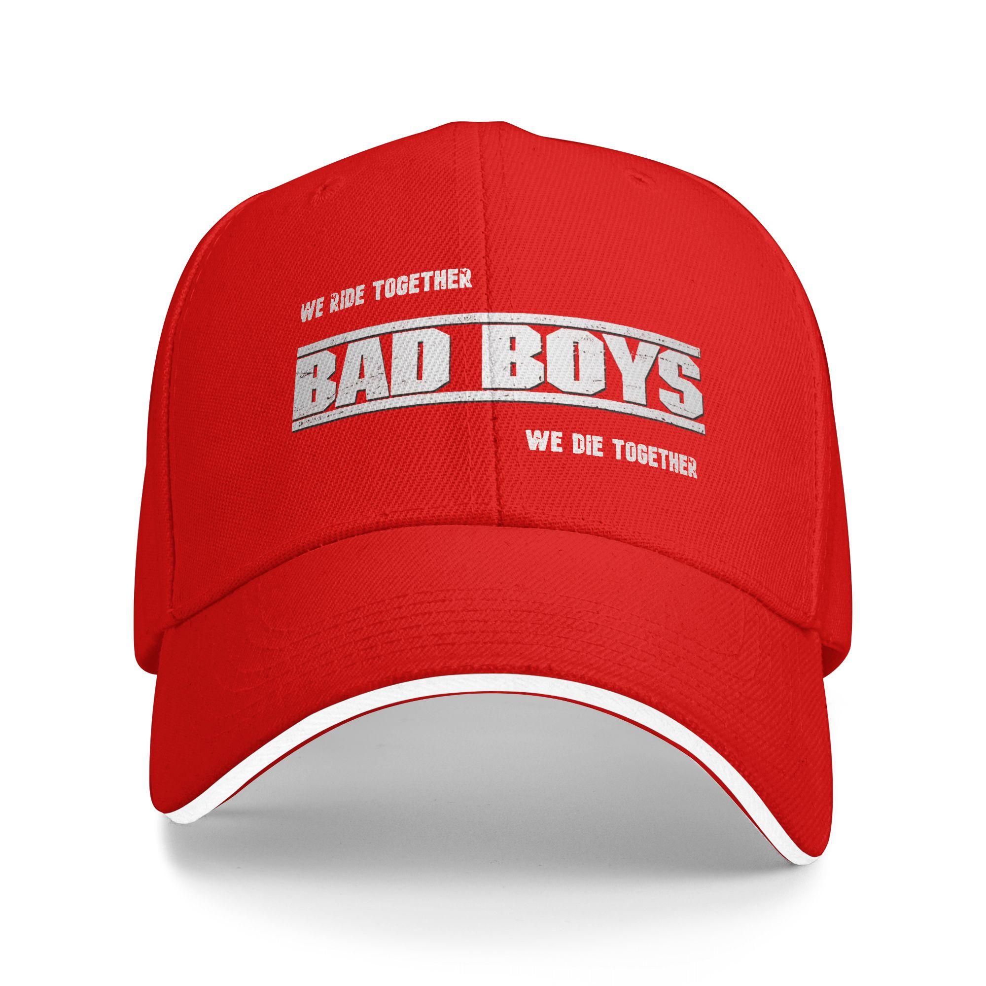 New Baseball Cap Bad Boys For Live Movie Wear For Unisex Golf Cap Casual  Snapback Cap Gift Adjustable