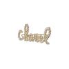 Logo Series Metal Hair Clip Women Accessories AB2850Y47927Z8905
