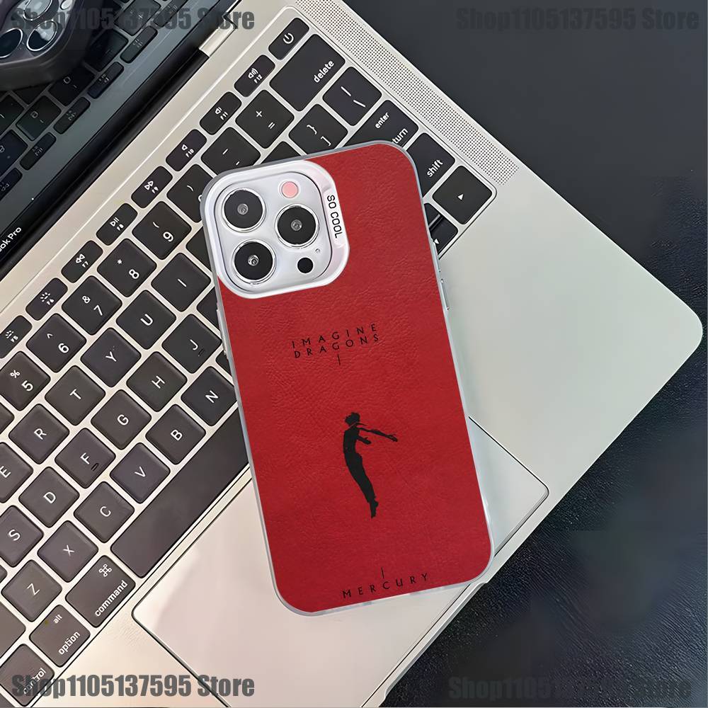 I-Imagine Dragons Loom Band Phone Case For iPhone 17,16,15,14,13,12,11,Pro,XS,Max,Plus,Mini,SE4,E White Matte Shockproof Cover