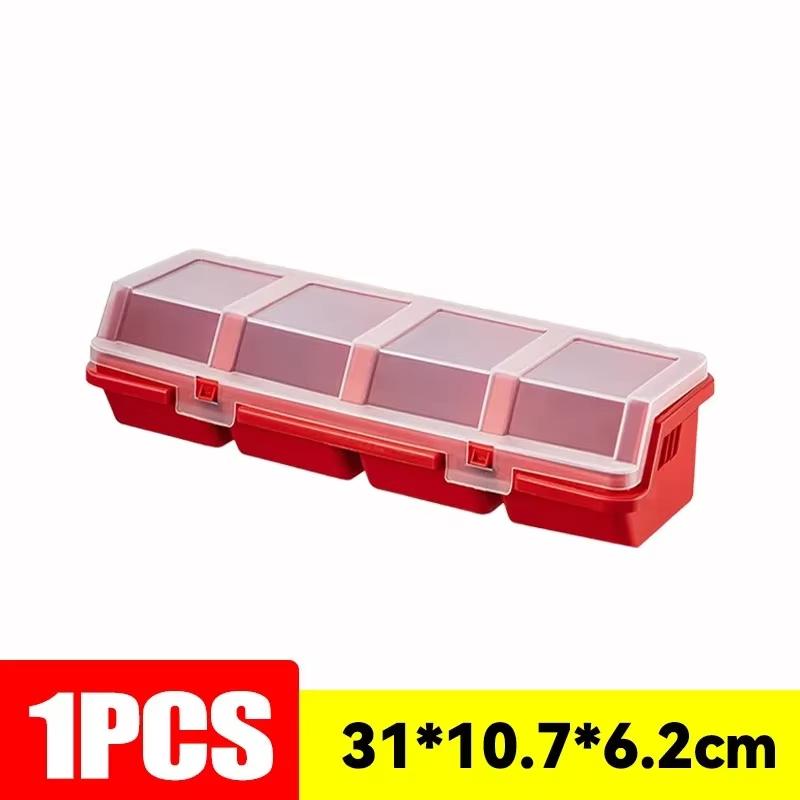 1Pc Part Storage Box Screw Organizer Tool Multi-Compartment Organizer Box for Screw Small Part Plastic Jewelry Hardware Storage 1879₽