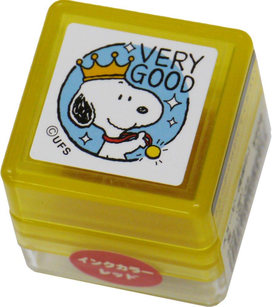 Kodomo no Kao Snoopy Penetrating Stamp J Ink Red 2208-100 Color