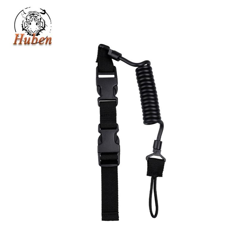 

Multifunctional Lanyard Grab Rope Safety Anti-lost Outdoor Military Fan Wear-resistant Elastic Key Chain чёрный