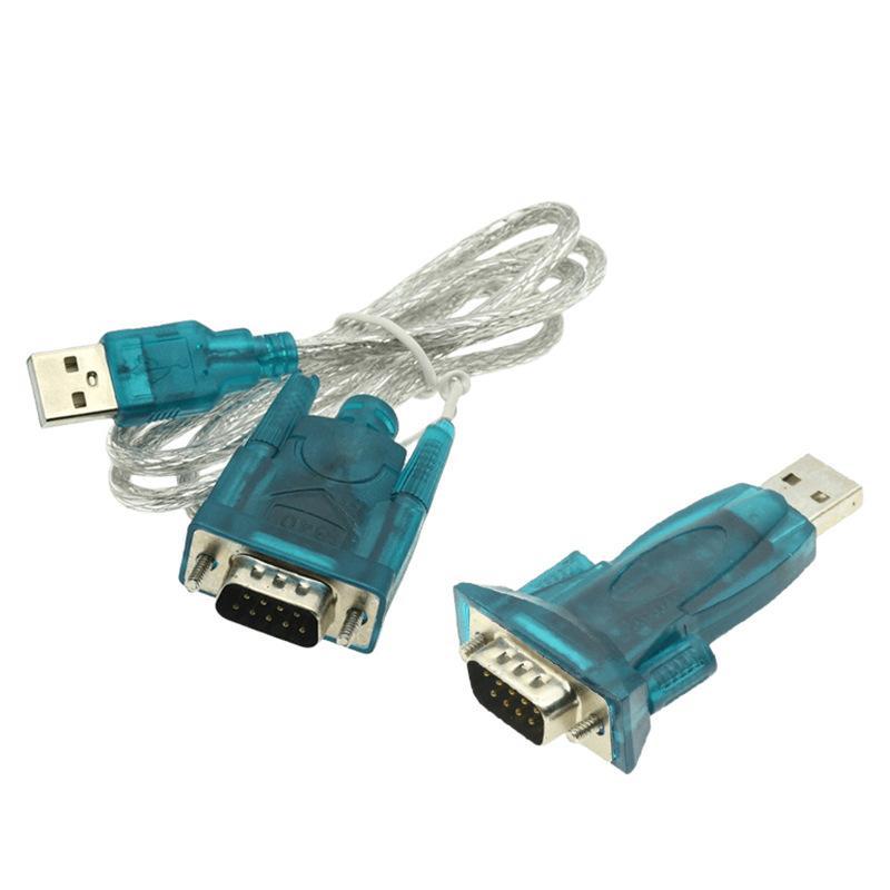 1 Pcs Hl-340 New Usb To Rs232 Com Port Serial Pda 9 Pin Db9 Cable Adapter Support Windows7-64