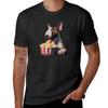 bull terrier in the cinema T-Shirt blacks sweat  quick-drying t shirt men