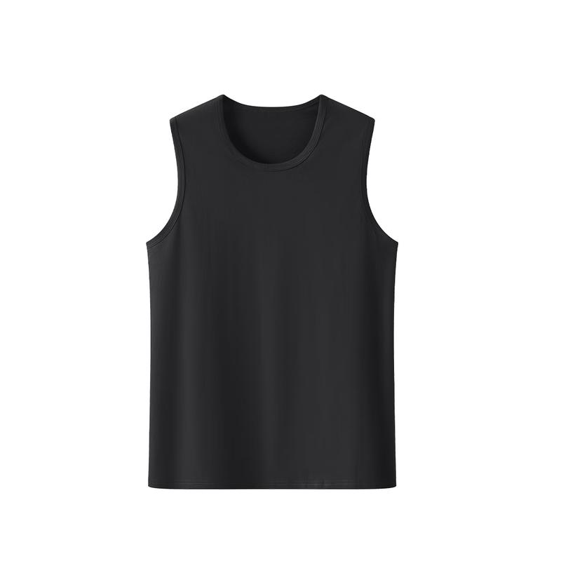 YierShuang Men's 100% Cotton Ribbed Tank Top