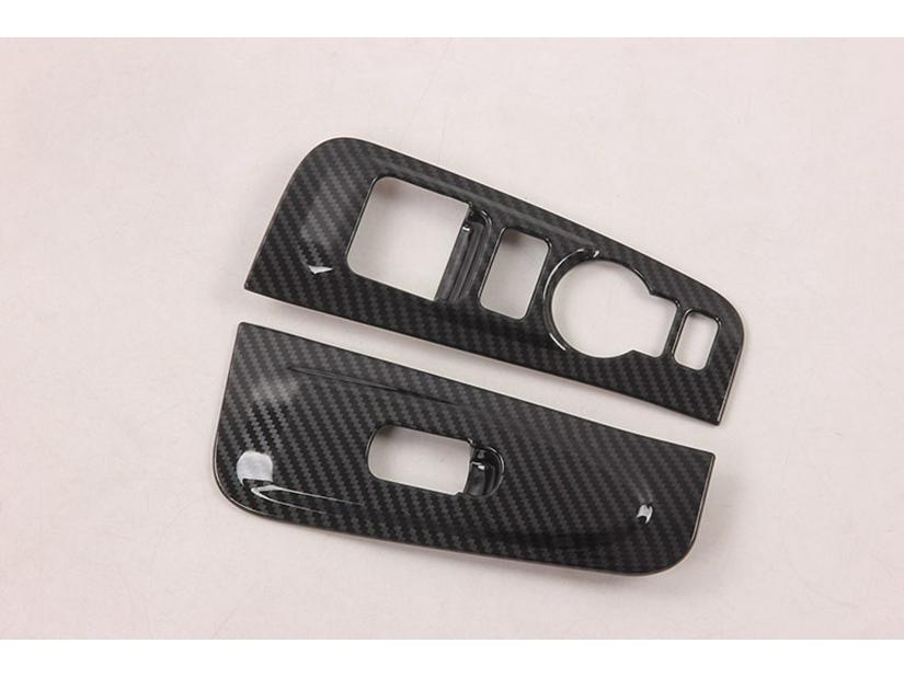 2020 H-1/Grand Starex Black Carbon Fiber Armrest Frame (Right Side)