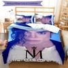 3pcs Michael Jackson Design Cover Set - HD Printed Bedding with 1 Cover and 2 Pillowcases - Perfect for Home and Dorm Decor