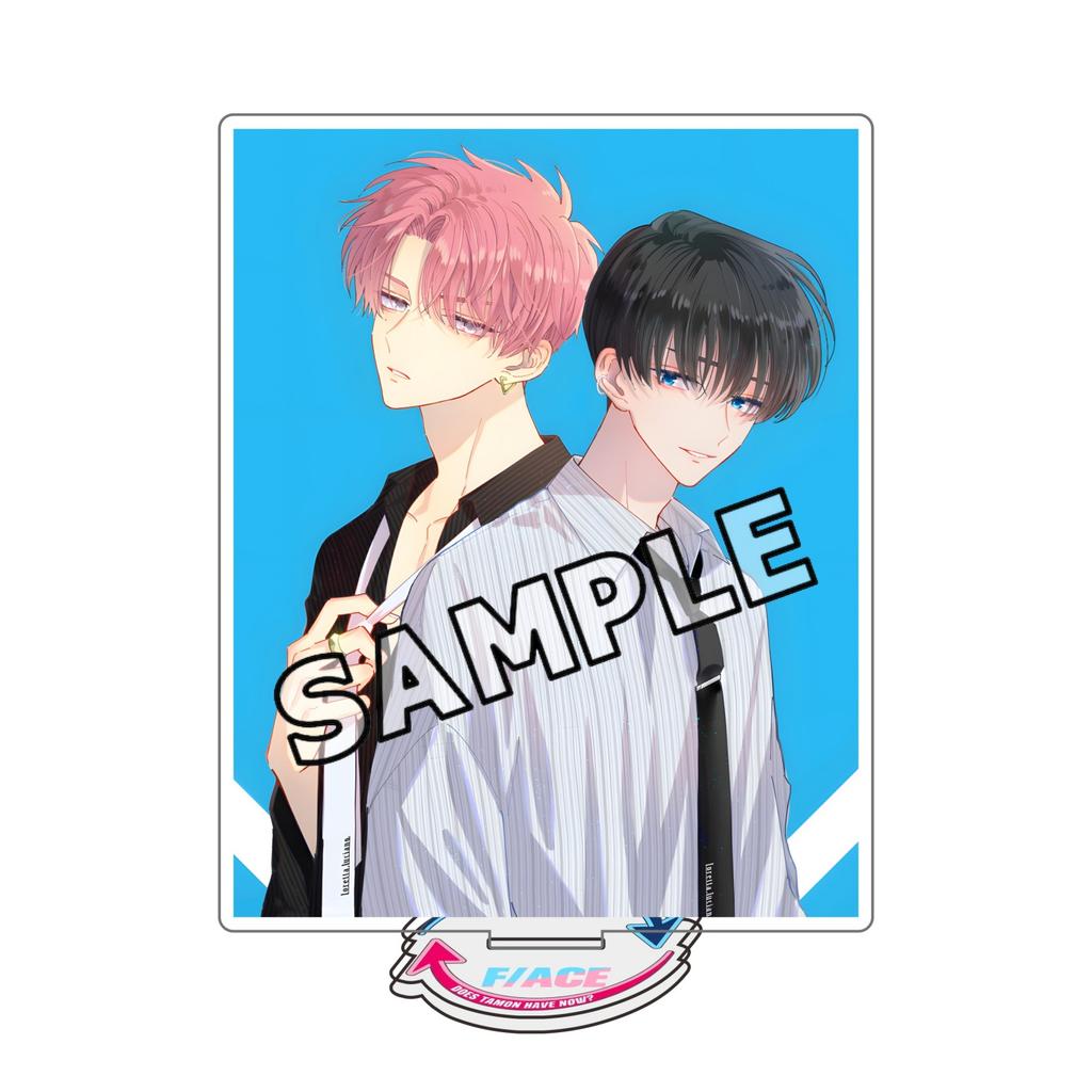 Tamon-kun Ima Docchi!?/Tamon's B-Side Anime Acrylic Stand Keychain Tamon Fukuhara Utage Kinoshita Double Sided HD Print Ornament