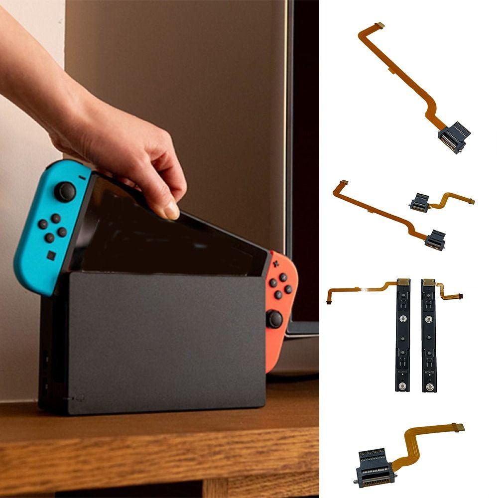 Lewy/Prawy Kabel Szyny Ślizgowej Gry DIY Naprawa Suwaka Konsoli Taśma Flex Naprawa Kabla Paska Ślizgowego dla Nintendo Switch/NS