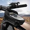 Bicycle Bag Phone Hard Case Cycling Top Front Tube Frame Bag Large Capacity Waterproof Touch Screen MTB Road Bike Bag Reflective