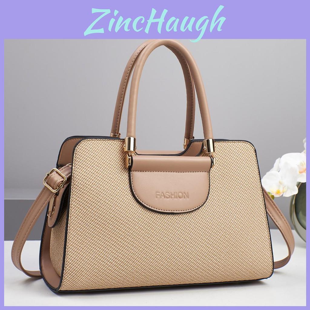 Urban Minimalist Pu Handbag With Large Capacity For Daily Use