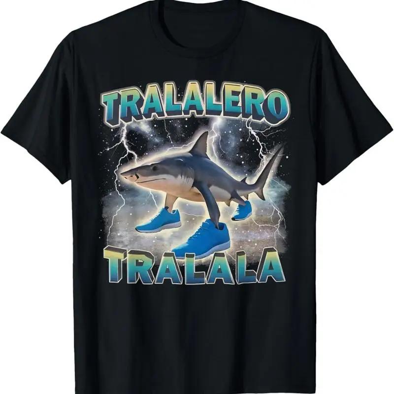 T-shirt Tralalero Tralala S разноцветный