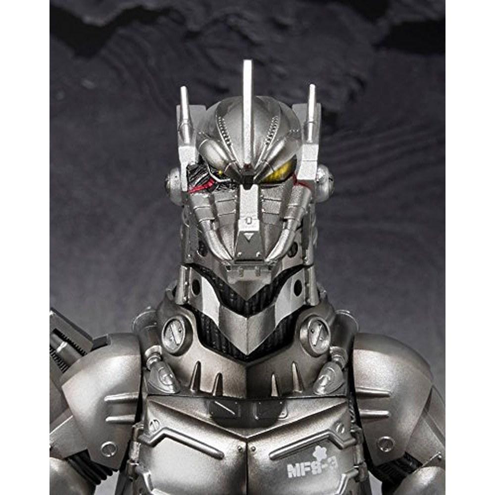 Tamashii Nations S.H.MonsterArts Godzilla Mothra Mechagodzilla Tokyo SOS 3rd Type Kiryu Heavy Armored High Mobility Figure 15.5cm ABS PVC