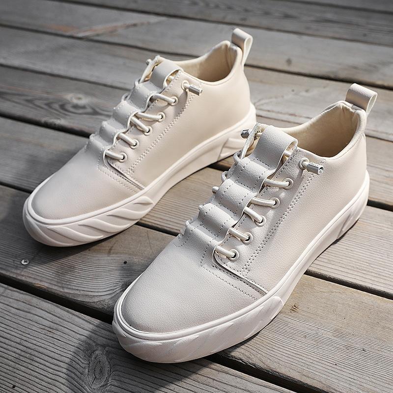 Fashion Brand Skate Shoes Men's Comfortable Casual Vulcanized Shoes Platform Running Shoes Non-slip Men's Sneakers Lace-up Board Shoe