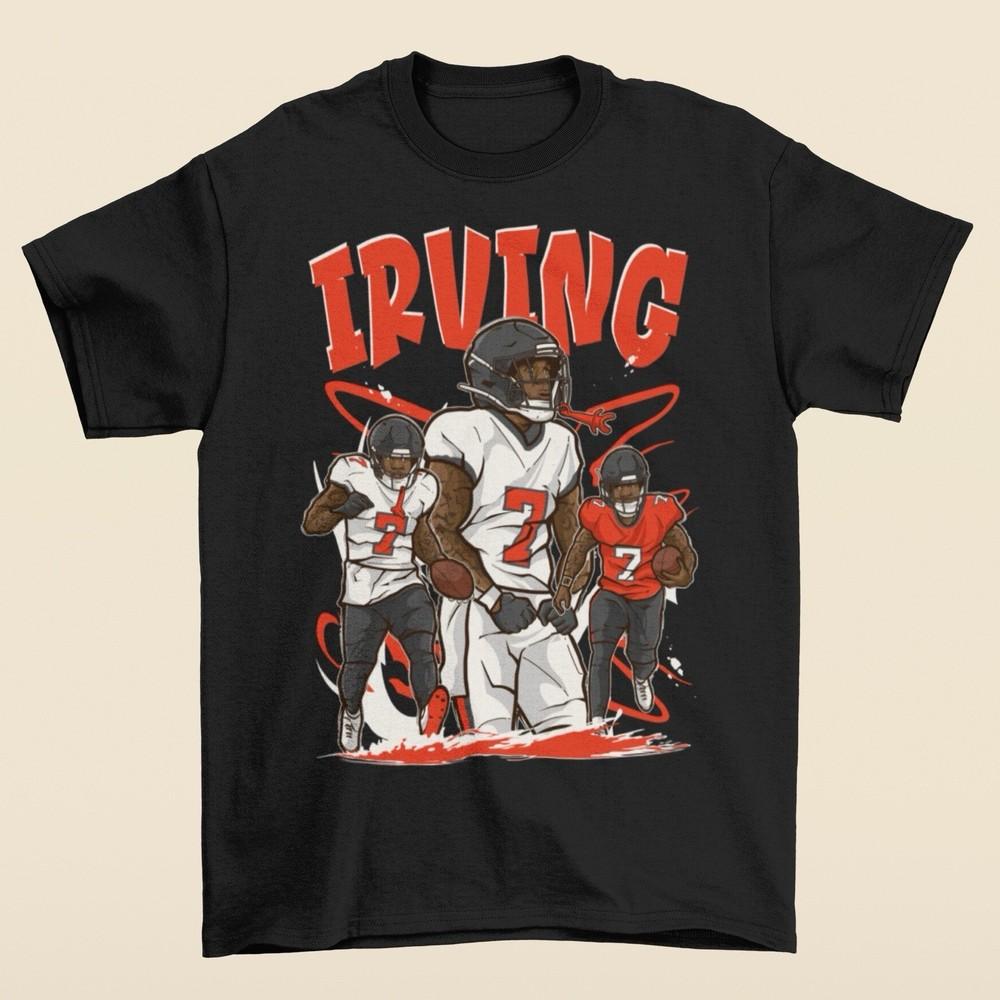 Bucky Irving Cartoon Style Tampa Bay Football T-Shirt