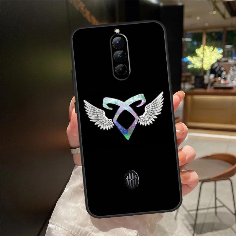 Shadowhunters Angelic Rune logo Case For ZTE Nubia Red Magic 8 8S 9 9S 10 10S 11 Pro Plus 6 7 6S 7S For RedMagic 10 Air Cover