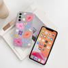 Transparent Case For Samsung Galaxy S23 S 23 Ultra S23 Plus Cover Cartoon Flowers Soft TPU Shockproof Funda For Samsung S24+ Bag
