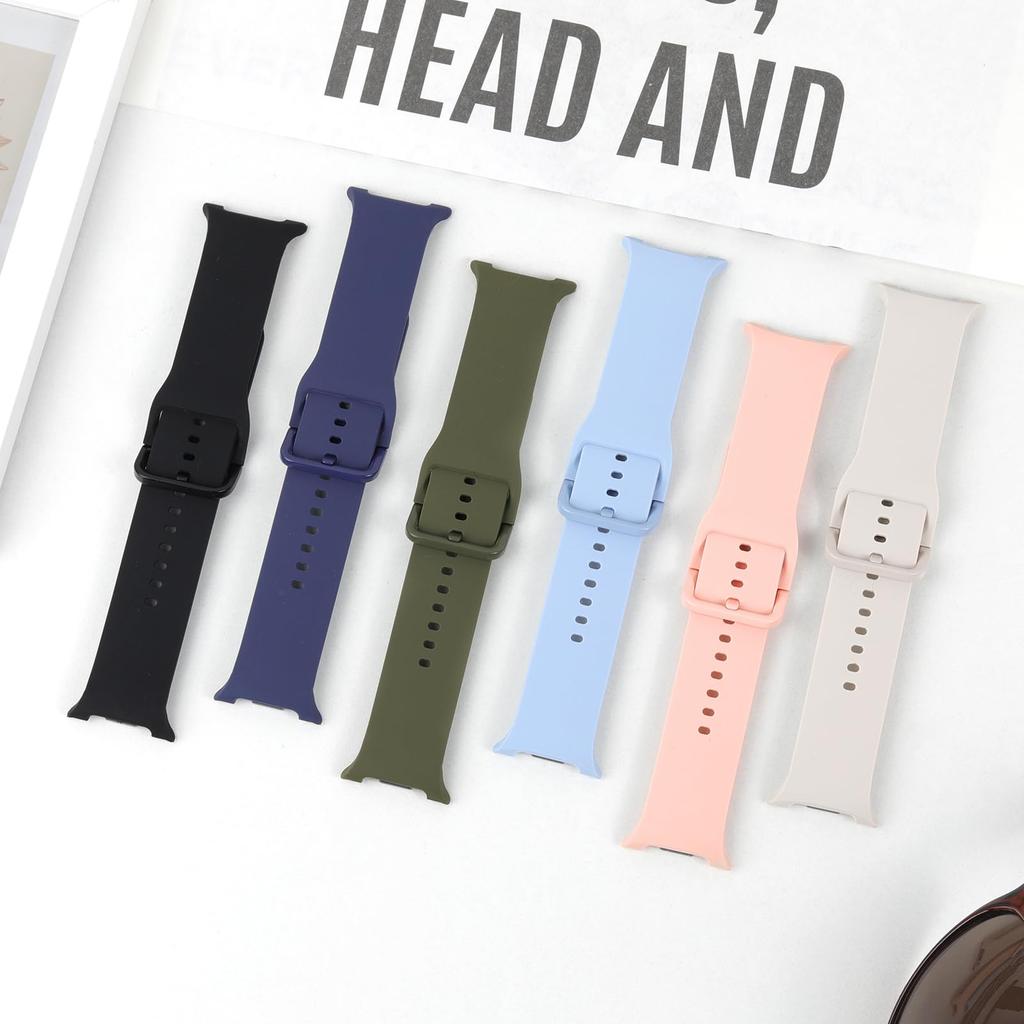 Armband für Samsung Galaxy Watch 8 classic 46mm Zubehör pulseira Sport Silikon Armband correa Galaxy Watch 8 Armband 44mm 40mm