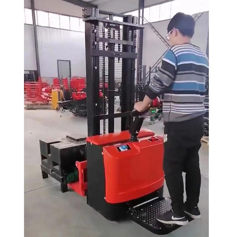Manual and Electric Hydraulic Stacker: 1-2 Ton Capacity Forklift & Lifting Truck