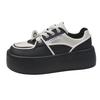 Premium sense versatile heightening thick baseplate shoes women's new spring and autumn leisure sports muffin shoes