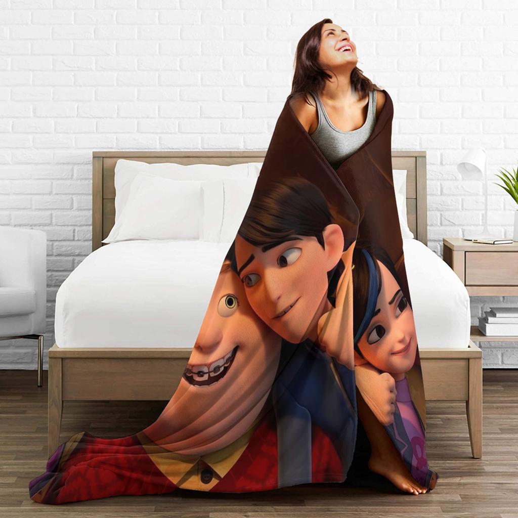 Trollhunters Tales Of Arcadia Blanket Decorative Flannel Throw Blanket For Couch Bed Soft Design Quality Bedspread Gift
