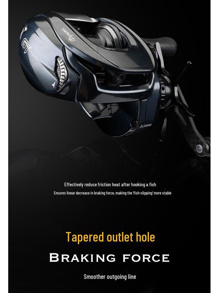 Michelle Jihu GTultra All-Purpose Long-Distance Baitcasting Reel Saltwater Micro Lure Anti-Backlash Reel