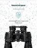 Blade 10X50 HD Telescope with Large Eyepiece for Low Light & High Magnification - Ideal for Travel & Concerts