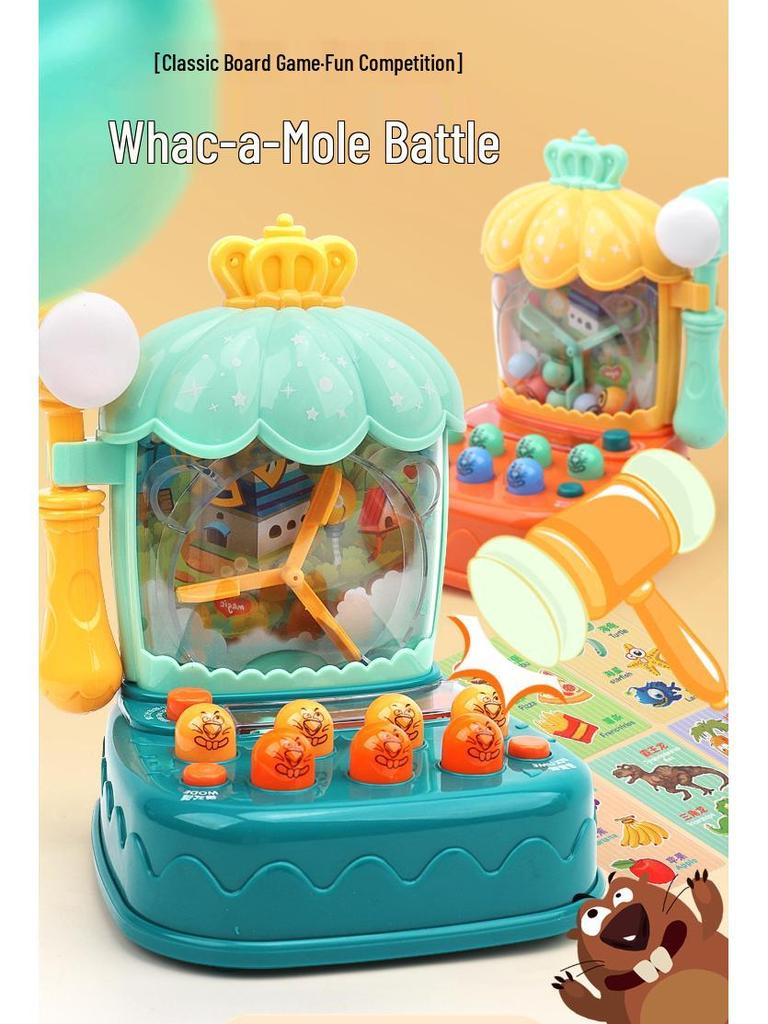 Educational Whack-a-Mole Toy for Infants and Toddlers 0-2.5 Years - Ideal for Early Development and Fun for Boys & Girls