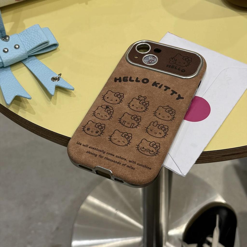 Cute Katie Expression Collection Suitable for IPhone16 Mobile Phone Case Apple 15 Protective Case 14 13 Fur Haired Soft Shell