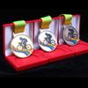 Metal Gold Silver Bronze Award Medals with Ribbon, Winner Medals for Children Teens Event, Classrooms, Office and Sports