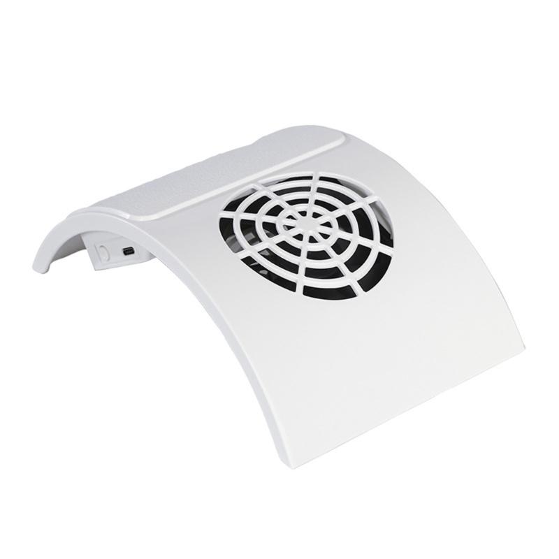 Quiet Manicure Dust Absorber Powerful Motor Compact Desktop Vacuums Pink Aesthetic Design For Professional Home Nail Art