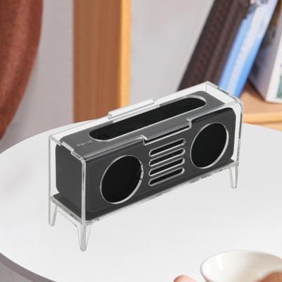 Lautsprecher Ständer Halterung Schaufenster Nicht Slip Tragbare Transparent Desktop Halter Display