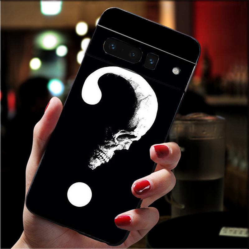 

Phone Case For Google Pixel 10 9 Pro XL 9A 8 7 6 Pro Pixel 8A 7A 6A Pixel 8 7 6 5 Skull Art Case Pixel 10 Pro XL