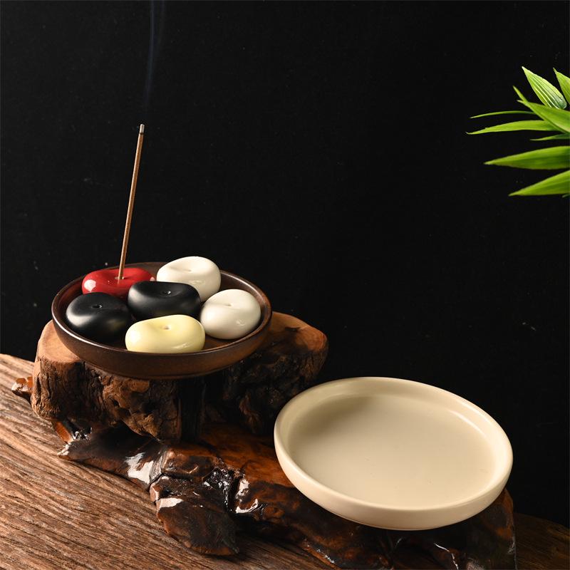 Japanese High-End Aromatherapy Incense Stick Plate Holder - Niche Desktop Small Ornament