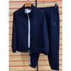 2026 Unisex Streetwear Track Suit Set Striped Patchwork Hooded Sweatshirt Jogger Pants