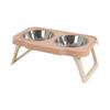 Anti-flip Pet High Footed Bowl Non-Slip Elevated Pet Feeder Bowl  Pet Supplies