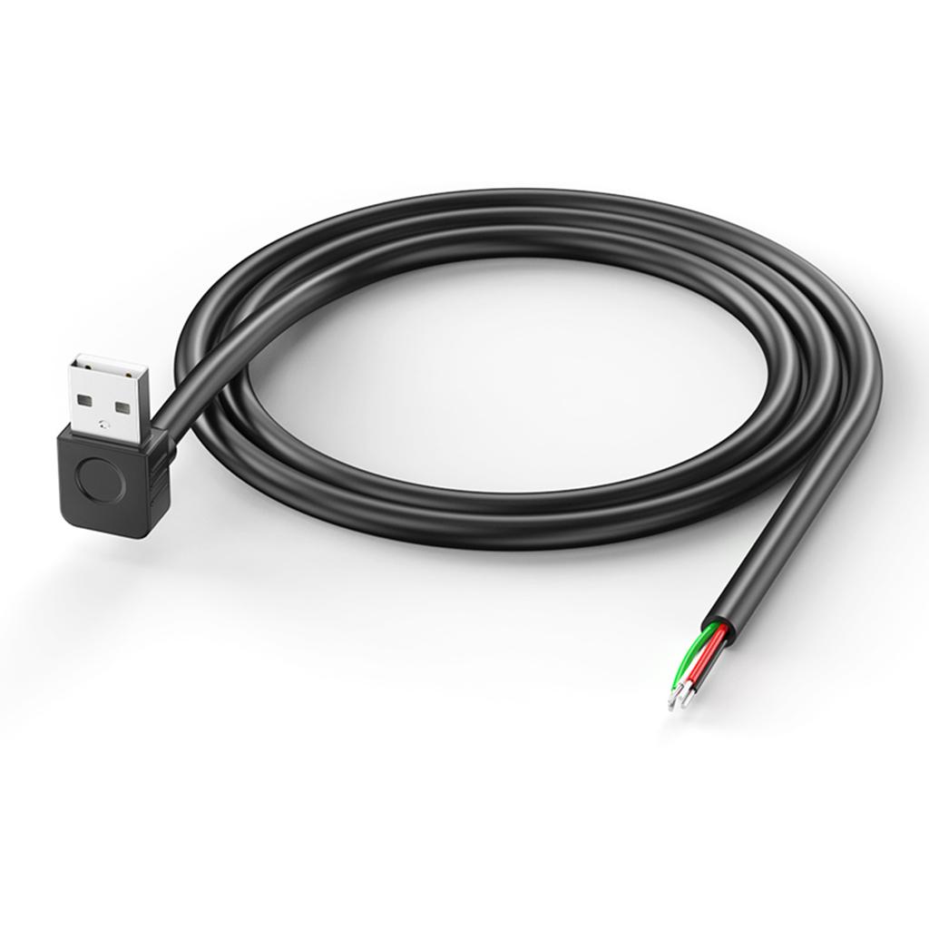 USB Male Female to 4pin Bare Wire Cable, Pigtail Cable 480Mbps USB2.0 Power Data Cable Pigtail Cable
