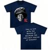 Vintage Michael Jackson Portrait "Fall in Love with The Process" T-Shirt Cotton Graphic Tee Men's and Women's Summer Streetwear