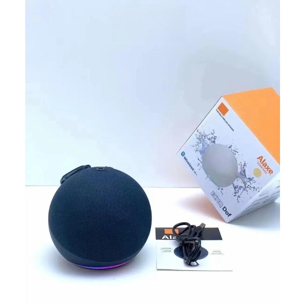 Wireless Bluetooth Speaker with 360° Surround Sound IPX4 Waterproof Speaker RGB Lights Portable Subwoofer for Party Travel