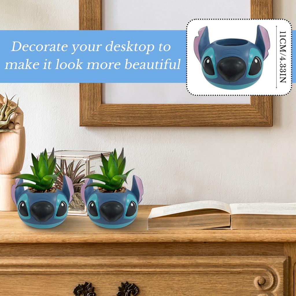 Rękodzieło z żywicy Ozdoby Dekoracja dziedzińca Małe ozdoby Doniczka ogrodowa Prezenty