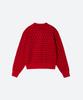 Moonsun M.C Dot Dot Knit Cardigan / Red