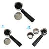 Coffee Machine Filter Holder Kit With Alloy Material Black Finish For Home Baristas