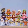 Bandai 8pcs/set 10cm Digimon Digital Monsters Cosplay PVC Action Figures Set Cute Collectible Model Toys for Kids