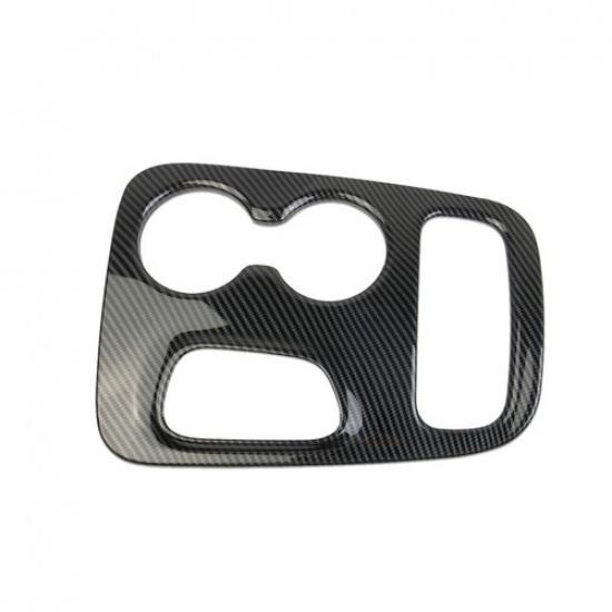 Carbon Fiber Console Gear Shift Panel Trim Cover for Dodge Durango 2018-