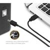 USB-Druckerkabel 1,5 Meter USB 2.0 Kompatibel mit Drucker Scanner Canon HP Dell Epson Brother Lexmark Pixma Samsung Xerox