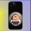 F-Family Grappige Kerel Telefoonhoesje Voor iPhone 16,15,14,13,12,11,Pro,X,XS,Max,XR,Plus,Mini Zachte Zwarte Cover