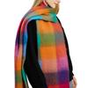 Premium Color Plaid Scarf Women's Winter Warm Scarf Mohair Thickened Scarf Versatile Shawl