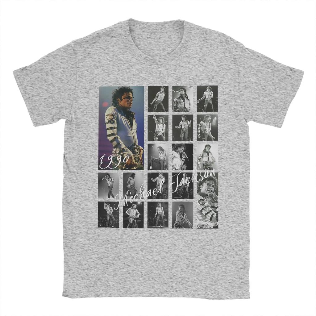 Michael Jackson Dancer T-Shirt Summer Fashion T Shirts Pure Cotton Comfortable 4XL 5XL 6XL Top Tees Short Sleeve Y2K Tshirt