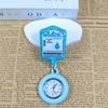 Shiny Cartoon Nurse & Doctor Badge Reel with Retractable PVC Pocket Watch Clip